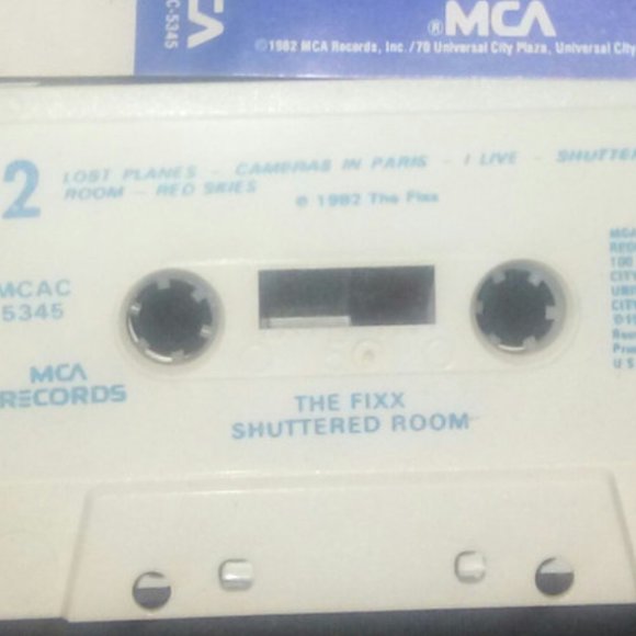 The Fixx – Shuttered Room Audio Cassette - Picture 2 of 2